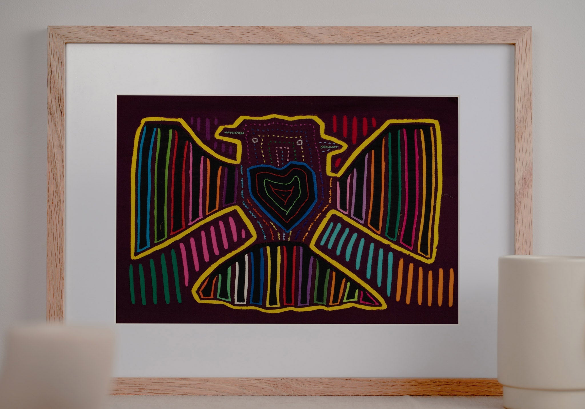 Two Head Thunderbird Big Heart Mola