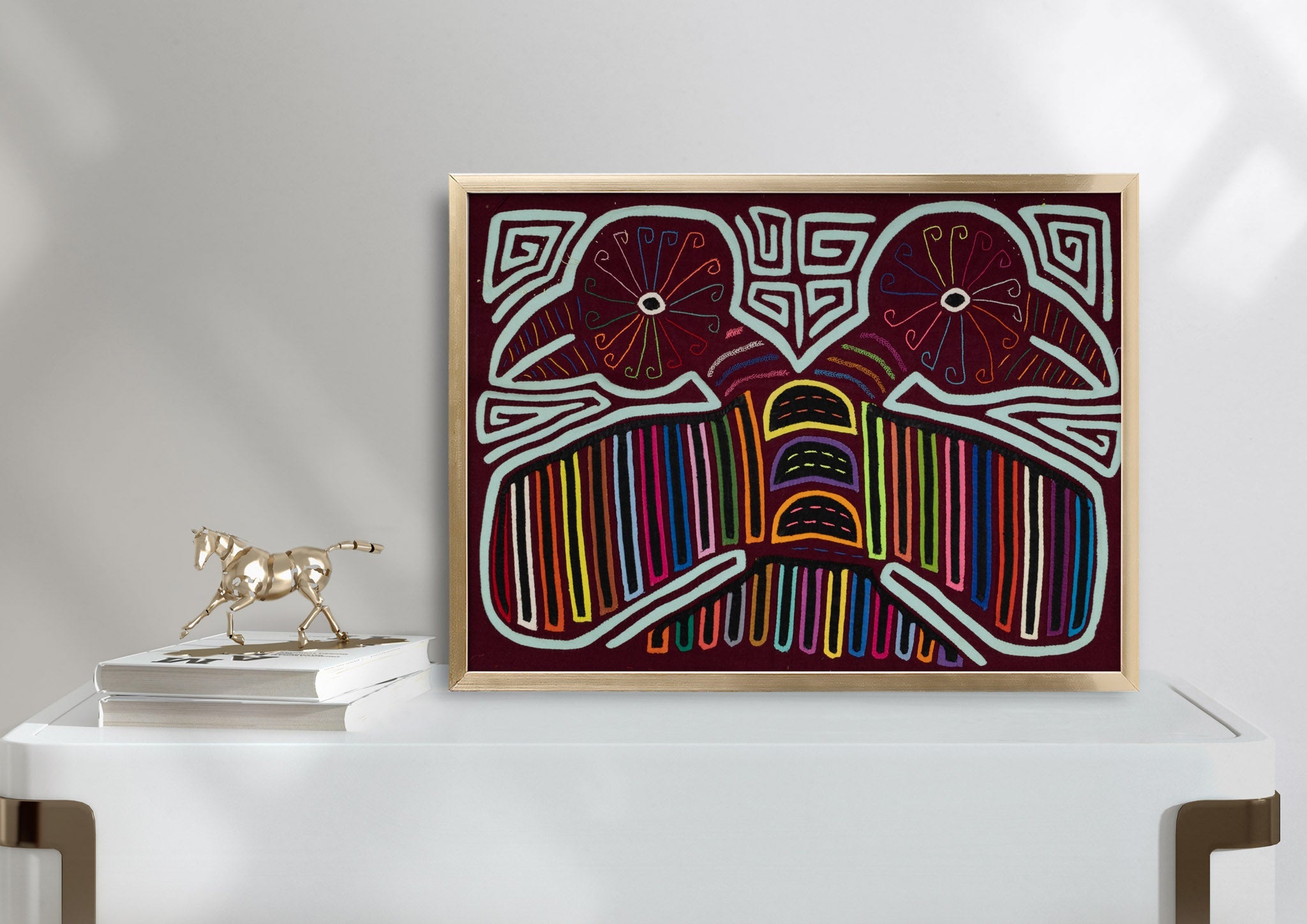Two-Head Turkey Rainbow Bird Mola