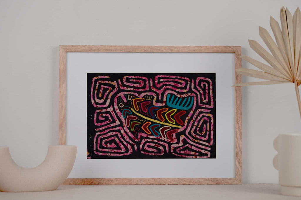 Vintage Rainbow Trout Fish Mola