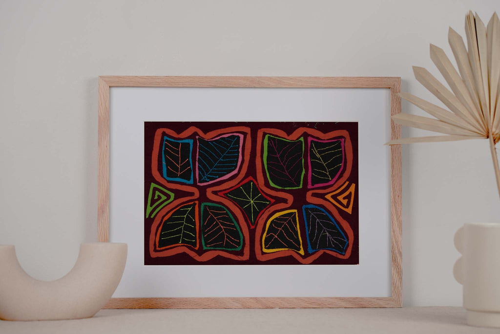 Jungle Autumn Leaves Mola