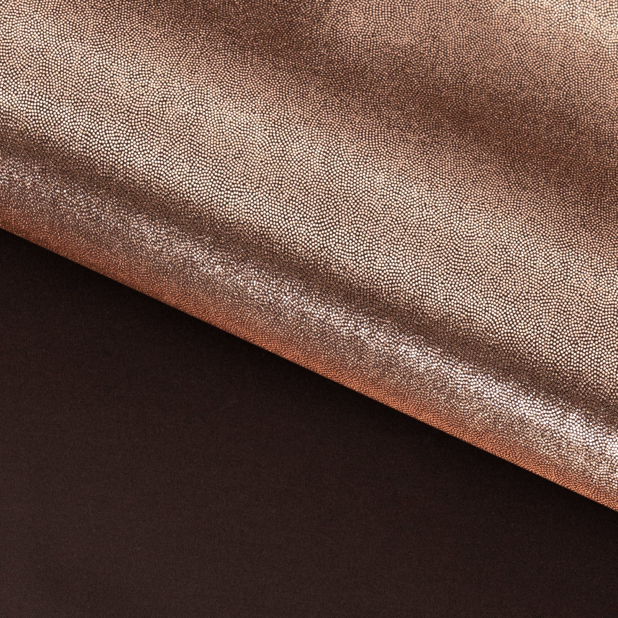 Mystique Foiled Spandex Fabric | Blue Moon Fabrics