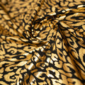 Madagascar Foiled Spandex Fabric | Blue Moon Fabrics
