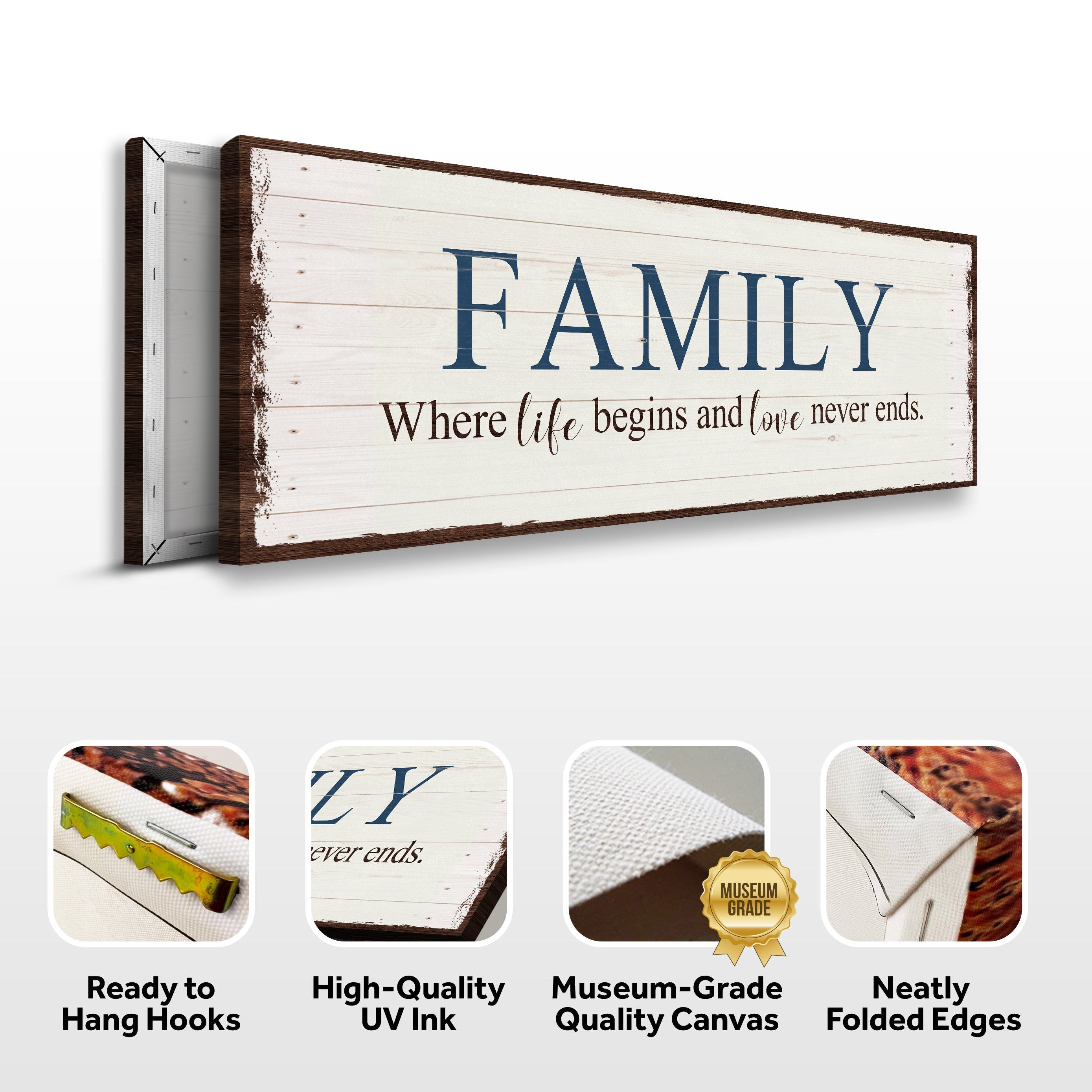8 Powerful Words Family Sign II