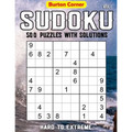 Sudoku 500 Puzzles with Solutions: Hard to Extreme 9x9 Sudoku Puzzles Games Book with Solution Vol.1 - Paperback