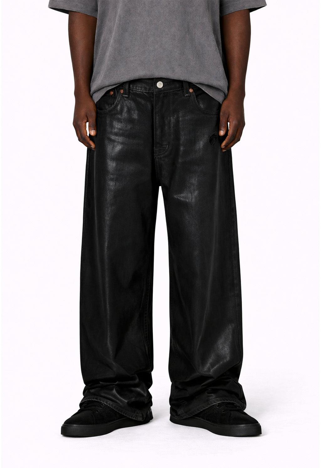 JUMBO WAXED DENIM