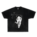 Camiseta de streetwear Opium Attitude de manga corta de algodón, estampada con DTG, 180 GSM