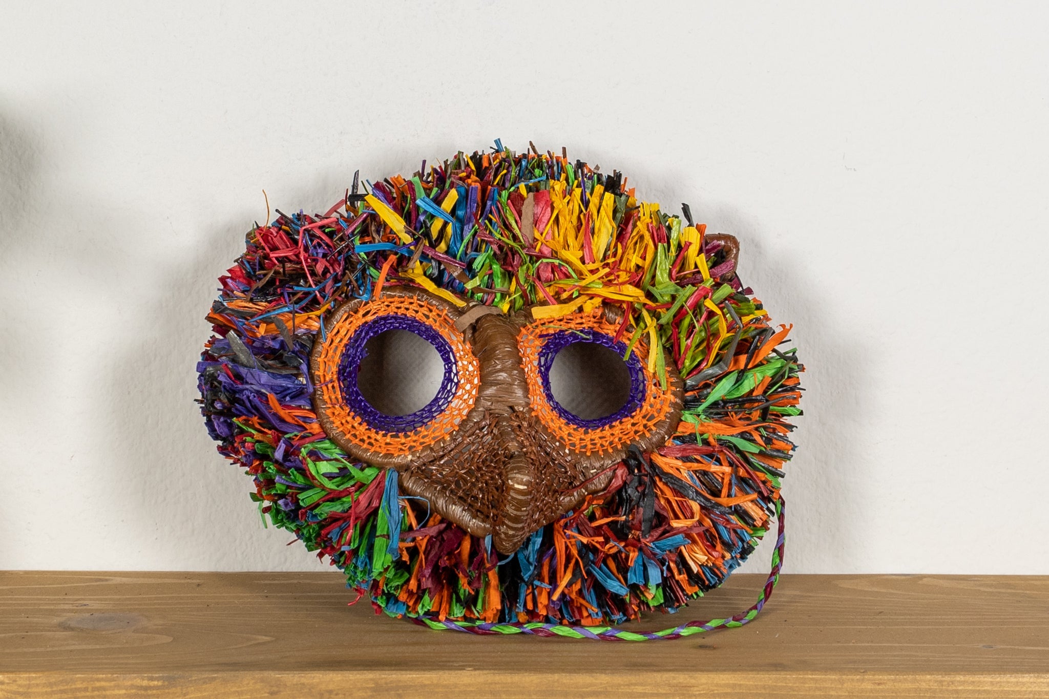 Rainbow Colors Owl Mask