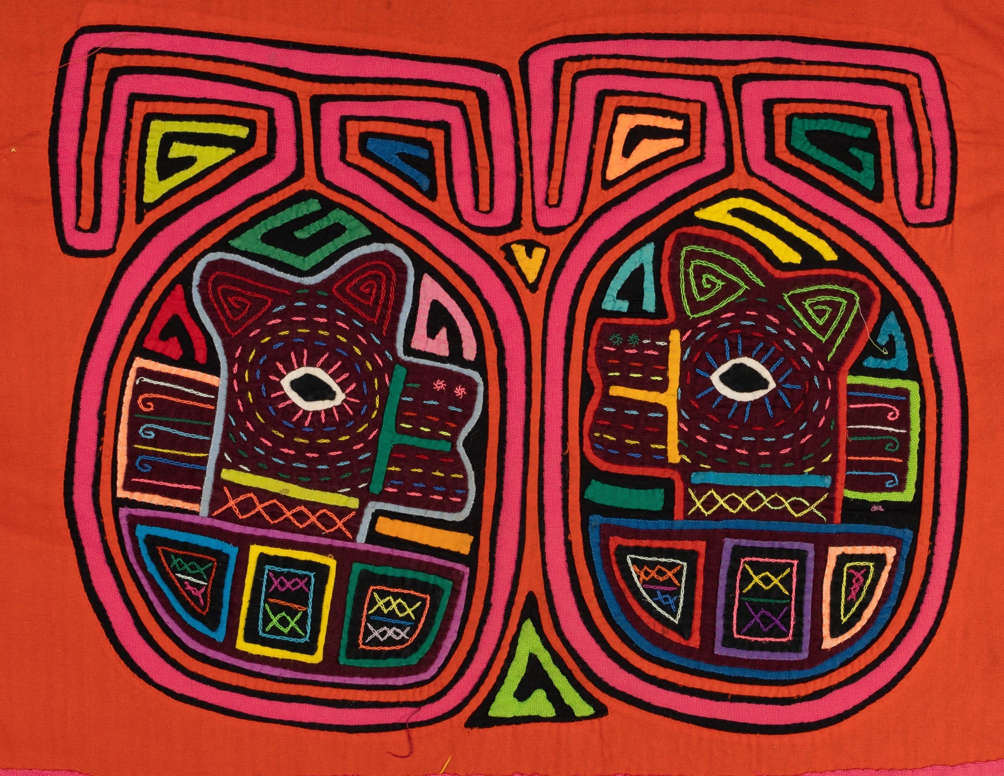 Orange And Pink Puppy Dog Mola