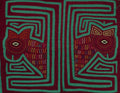 Burgundy And Green Mola