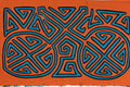 Orange And Blue Party Time Macaras Mola