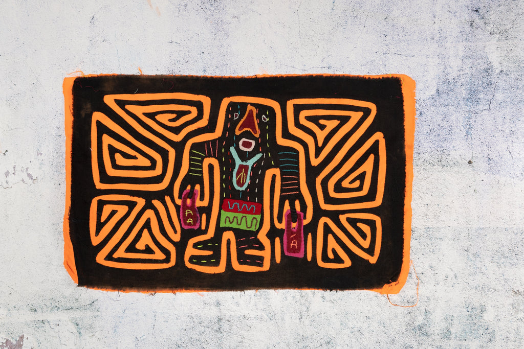 Black And Orange Water Boy Mola
