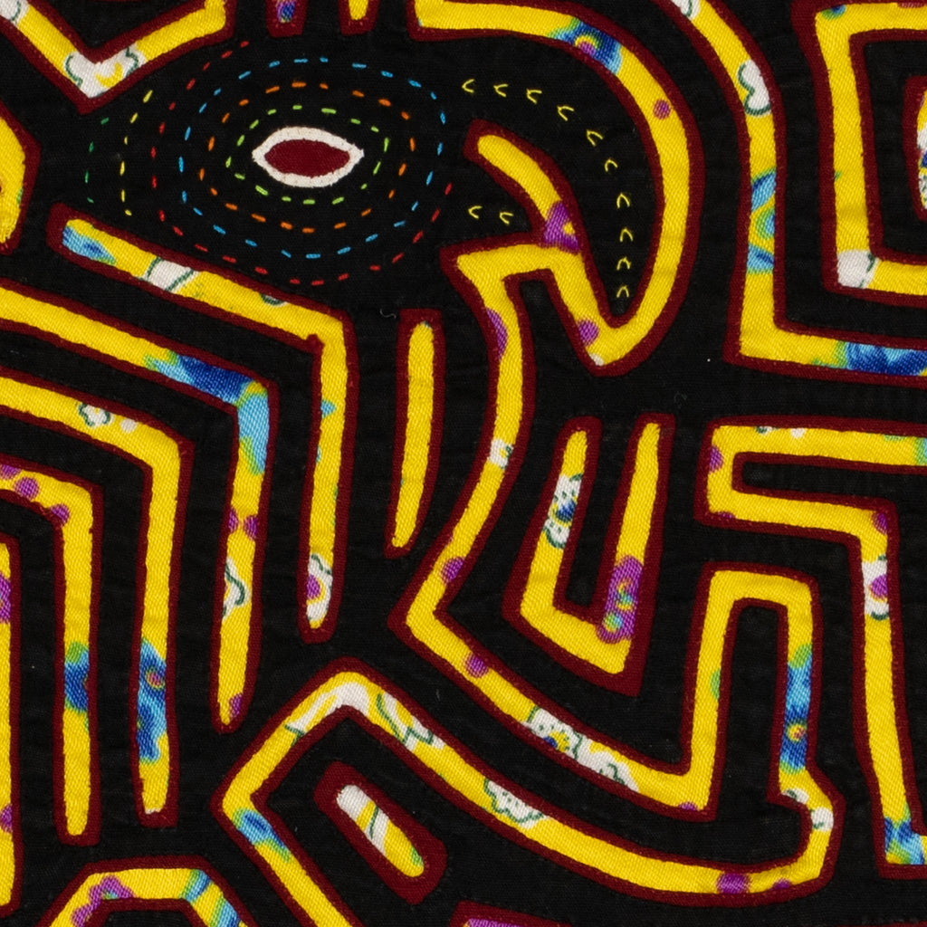 Vintage King Of The Rainforest Mola