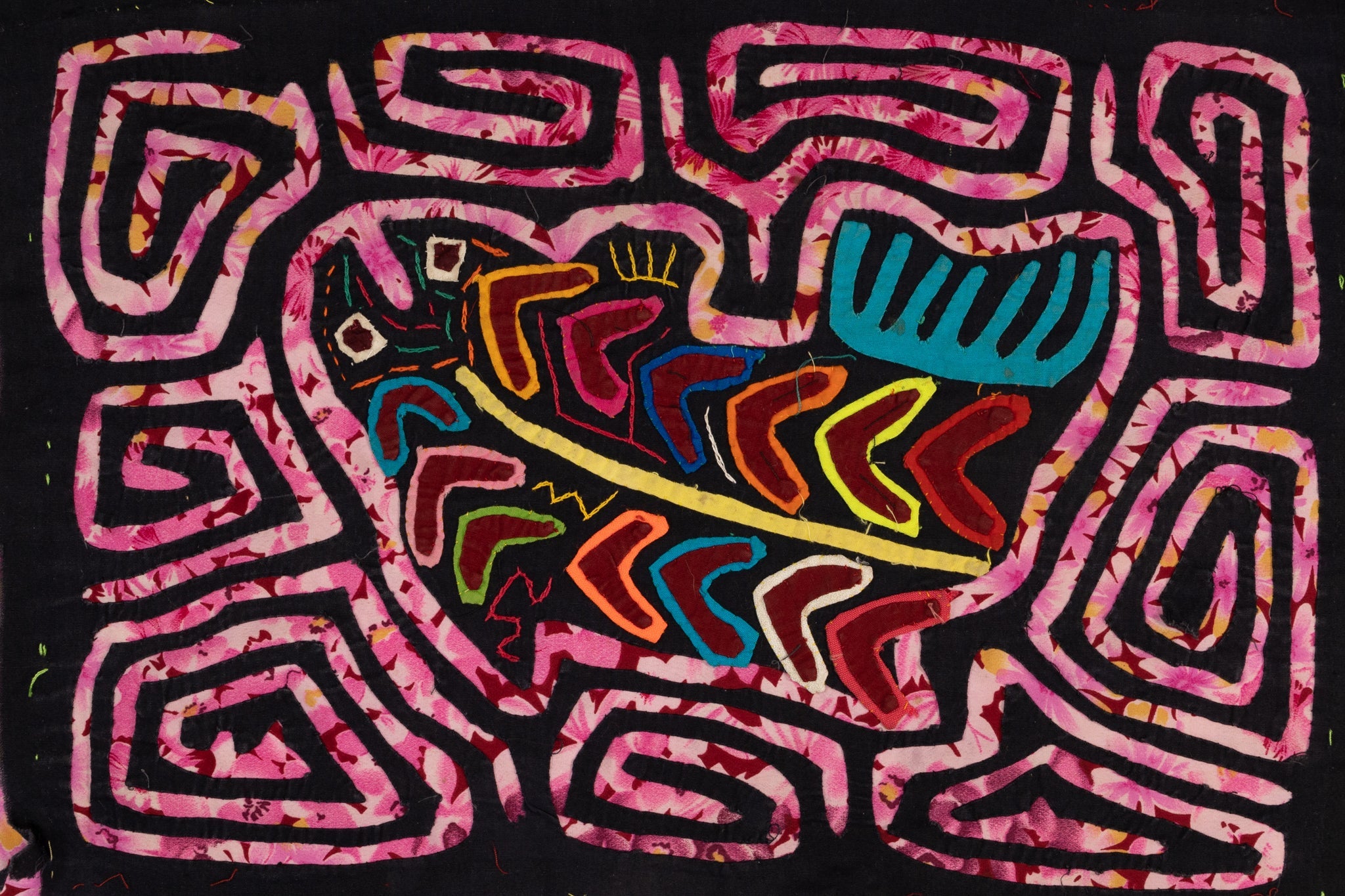 Vintage Rainbow Trout Fish Mola