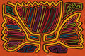 Orange And Yellow Floral Flower Mola