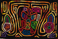 Vintage Rainbow Bird Mola
