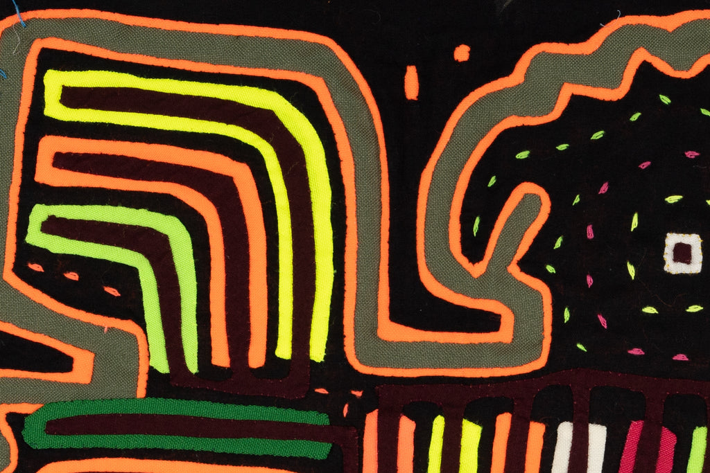 Black And Orange Classic Design Mola Mola