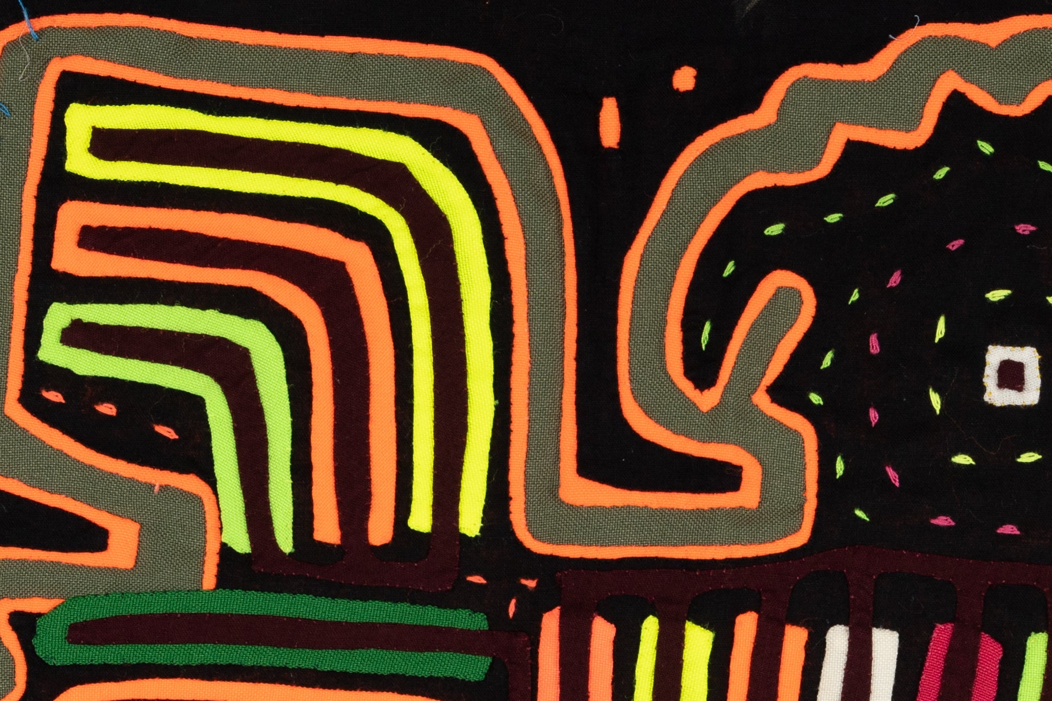 Black And Orange Classic Design Mola Mola