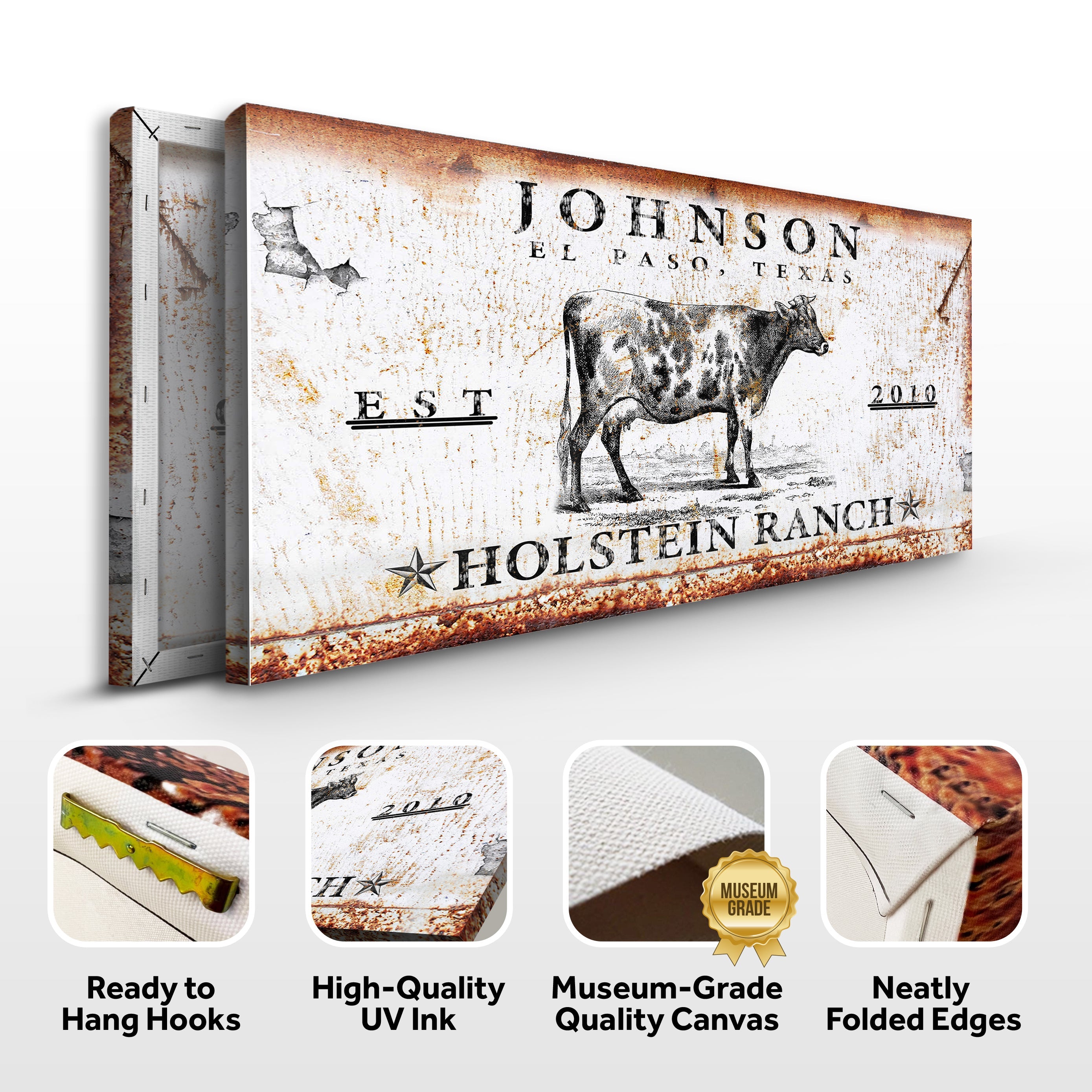 Holstein Ranch Sign