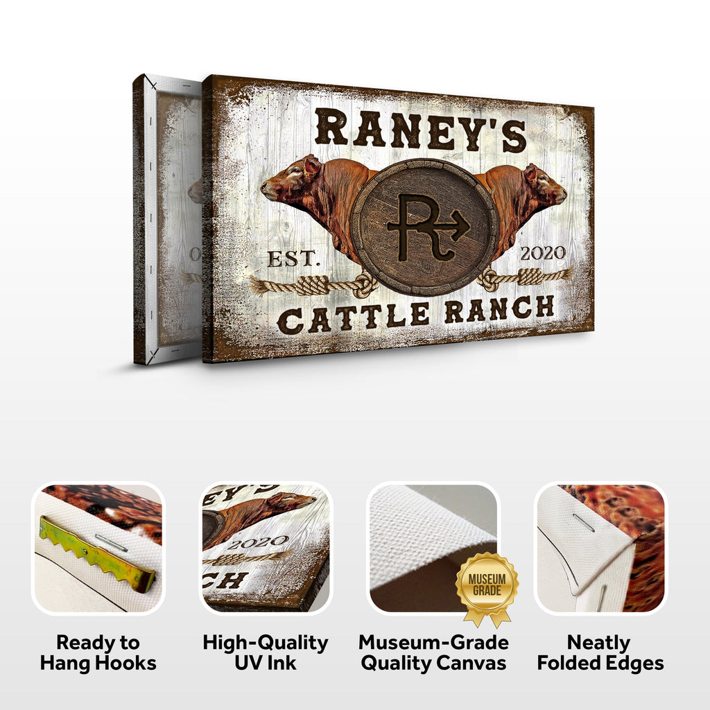 Cattle Brand - Limousin Sign