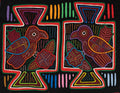 Rainbow Canary in Birdgage Mola