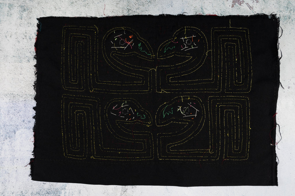 Vintage Former Kuna Mola Blouse Mola
