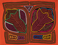 Orange Autumn Leaves Mola