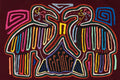 Purple Pelican Pow Wow Bird Mola