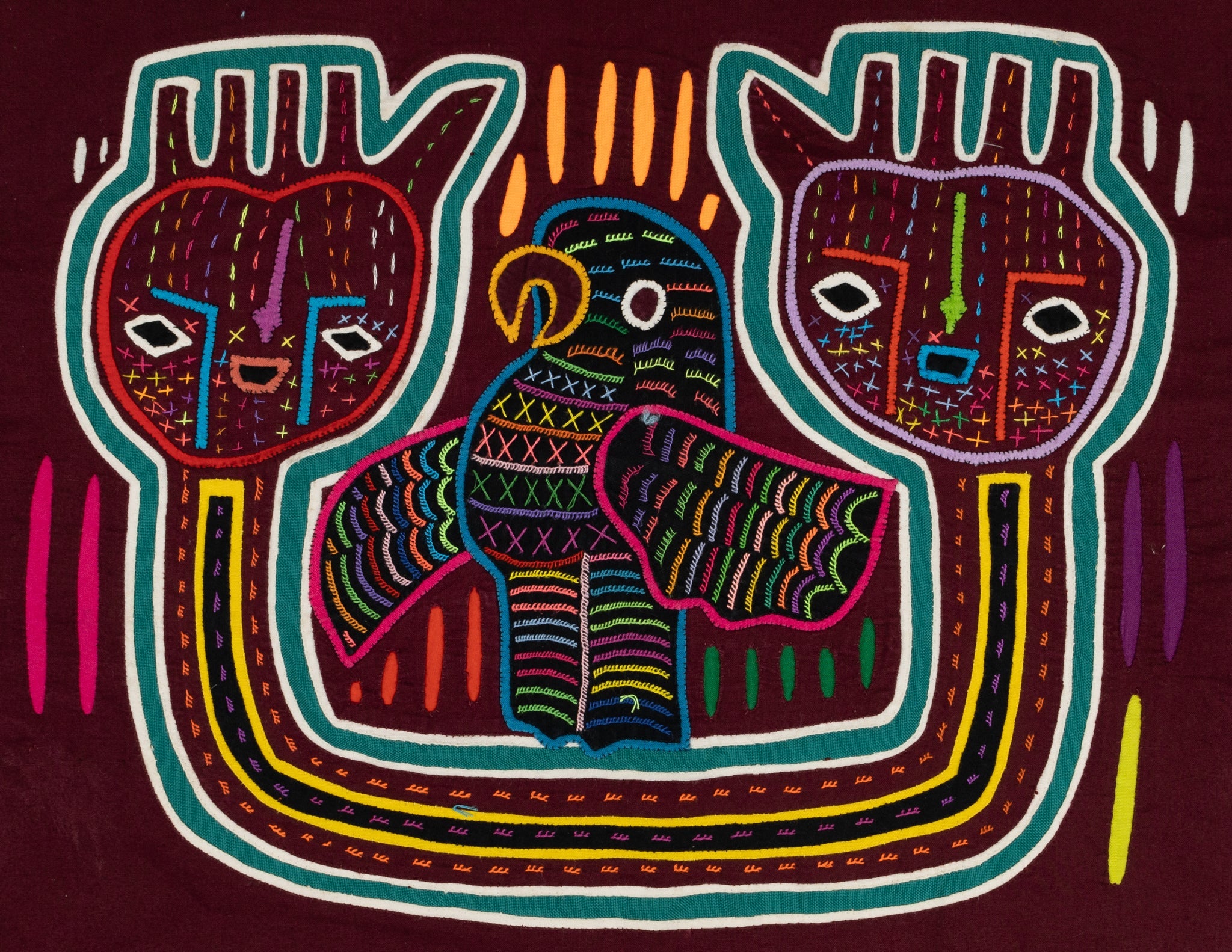 Two Fisted Parrot Bird Mola