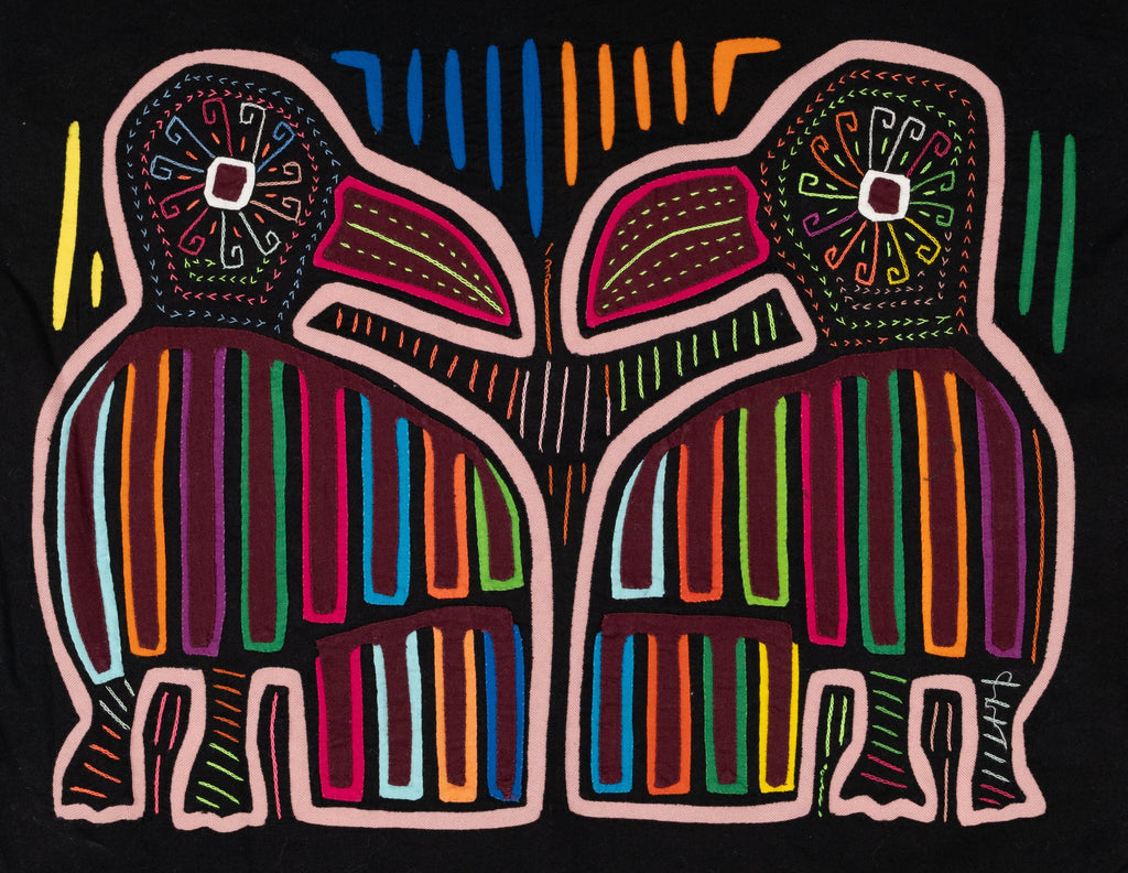 Rainbow Big Bird Double Talk Mola
