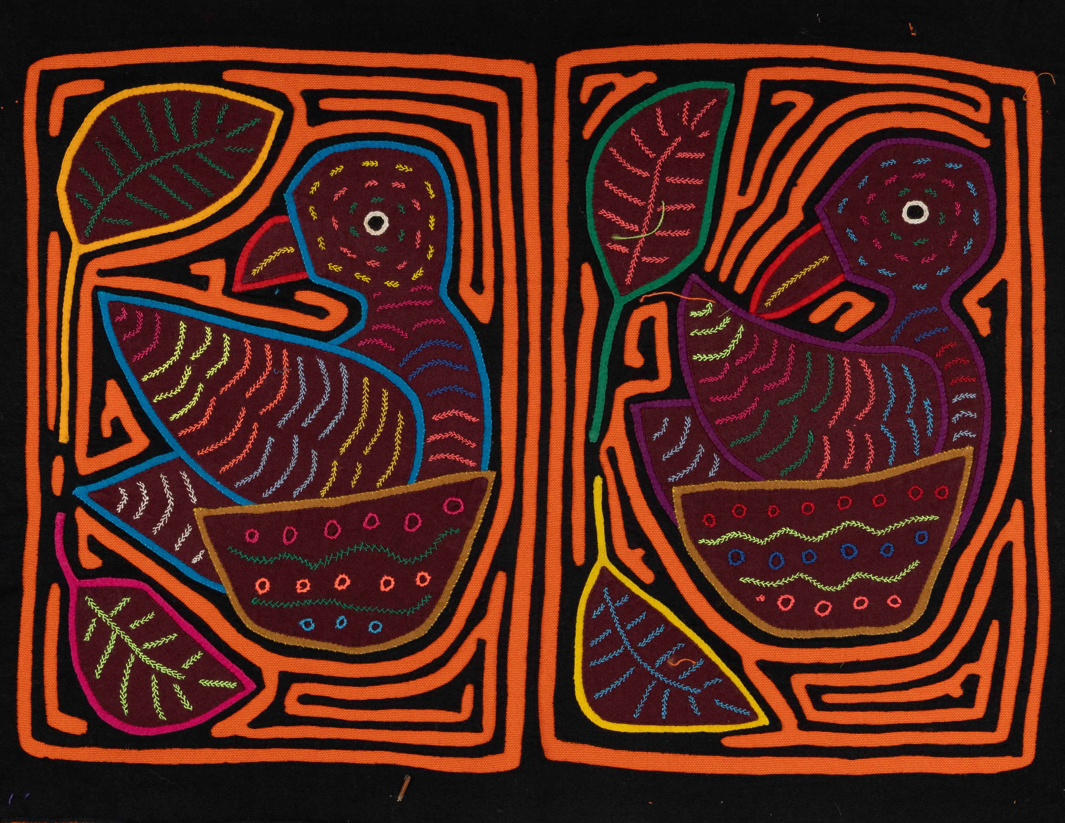 Orange And Black Jungle Chicks Mola