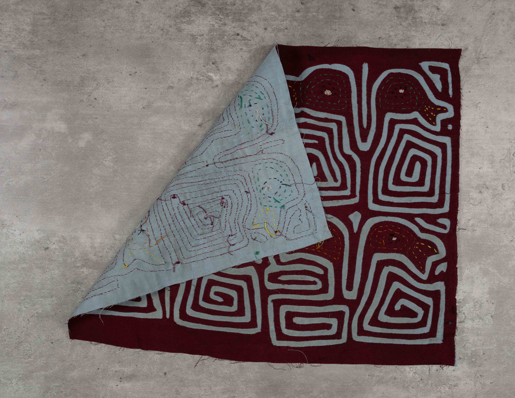 Burgundy And Blue Songbird Mola