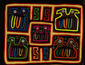 Red And Yellow Spooky Goblins Mola