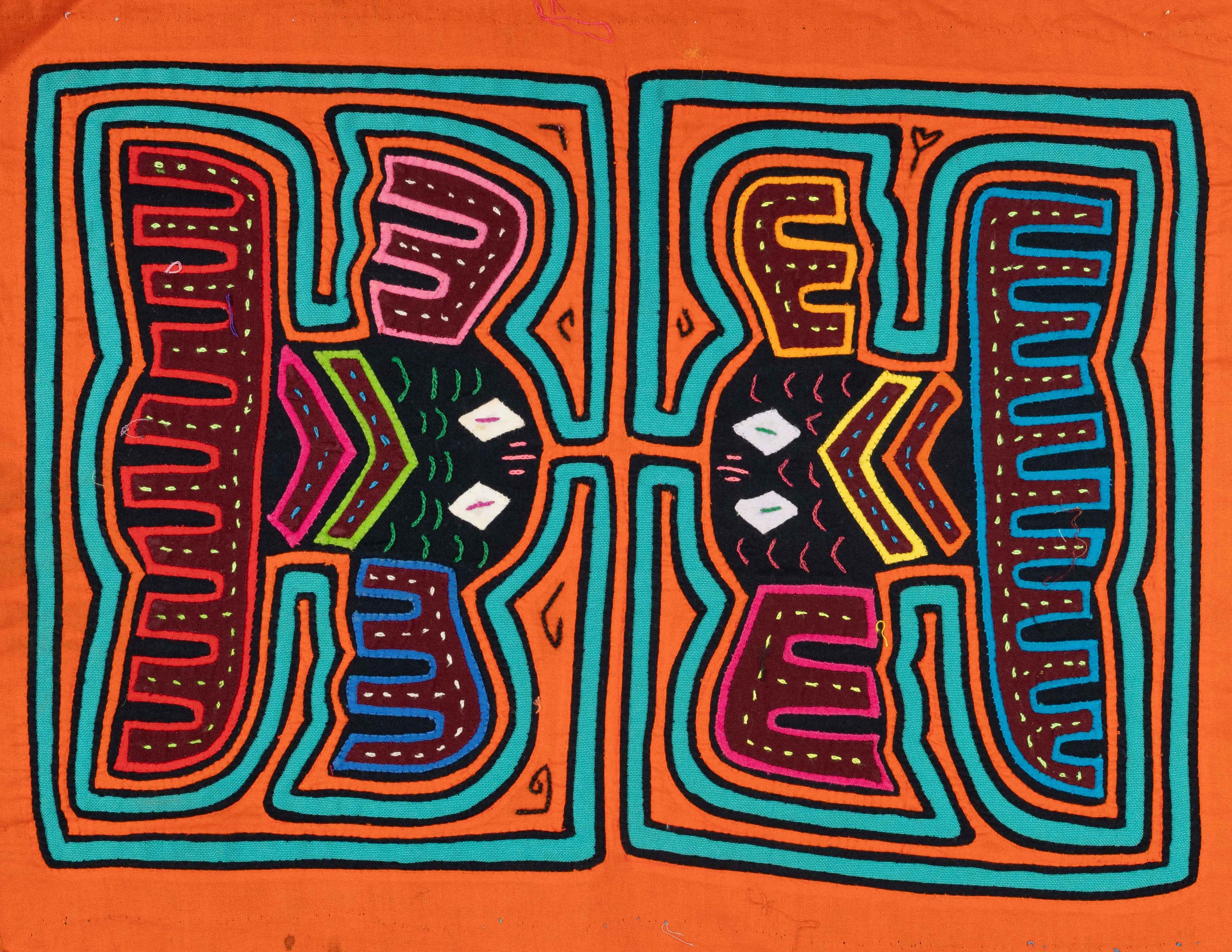 Orange And Turquoise Rainbow Trout Fish Mola