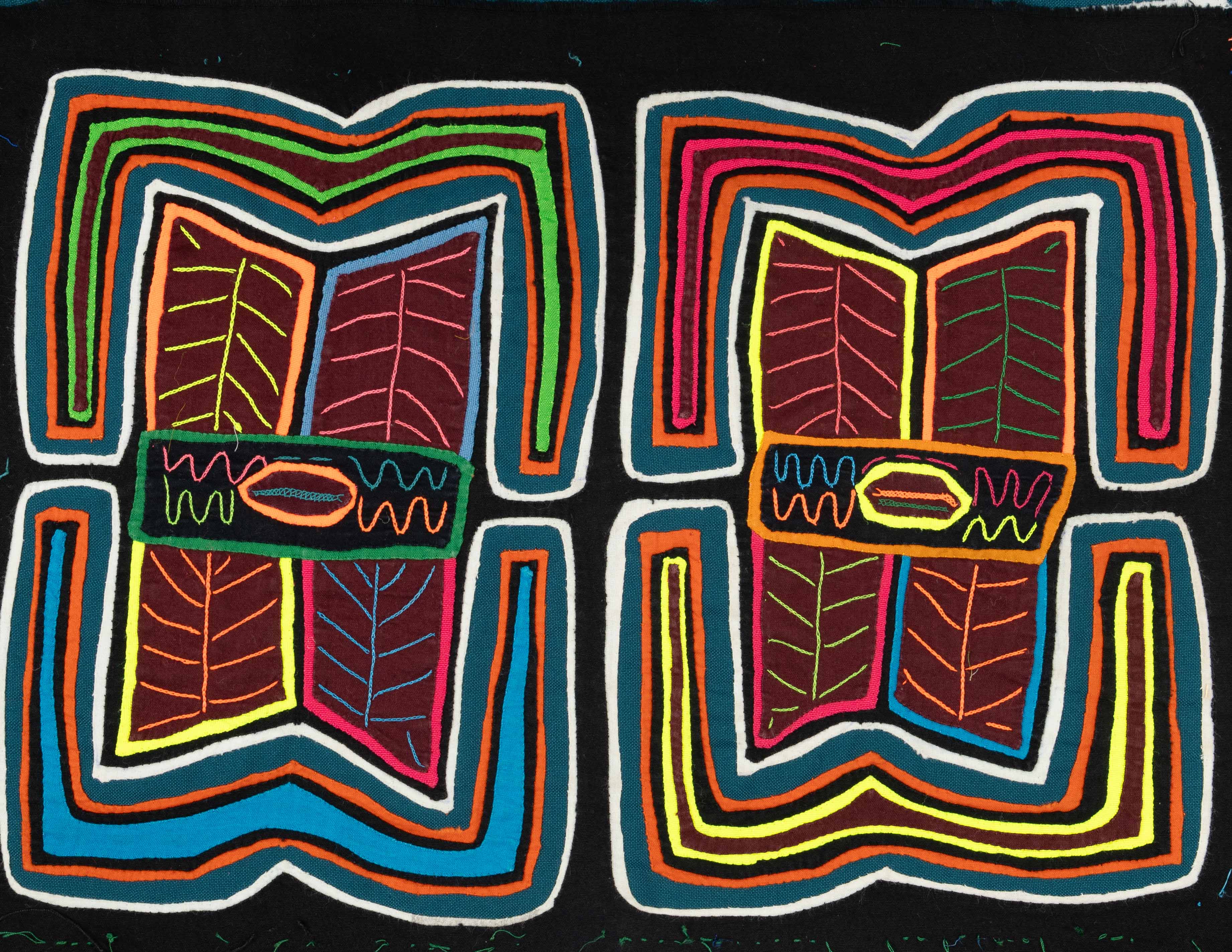 Rainbow Colors Classic Design Mola