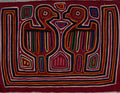 Burgundy Orange And Blue Gossip Bird Mola