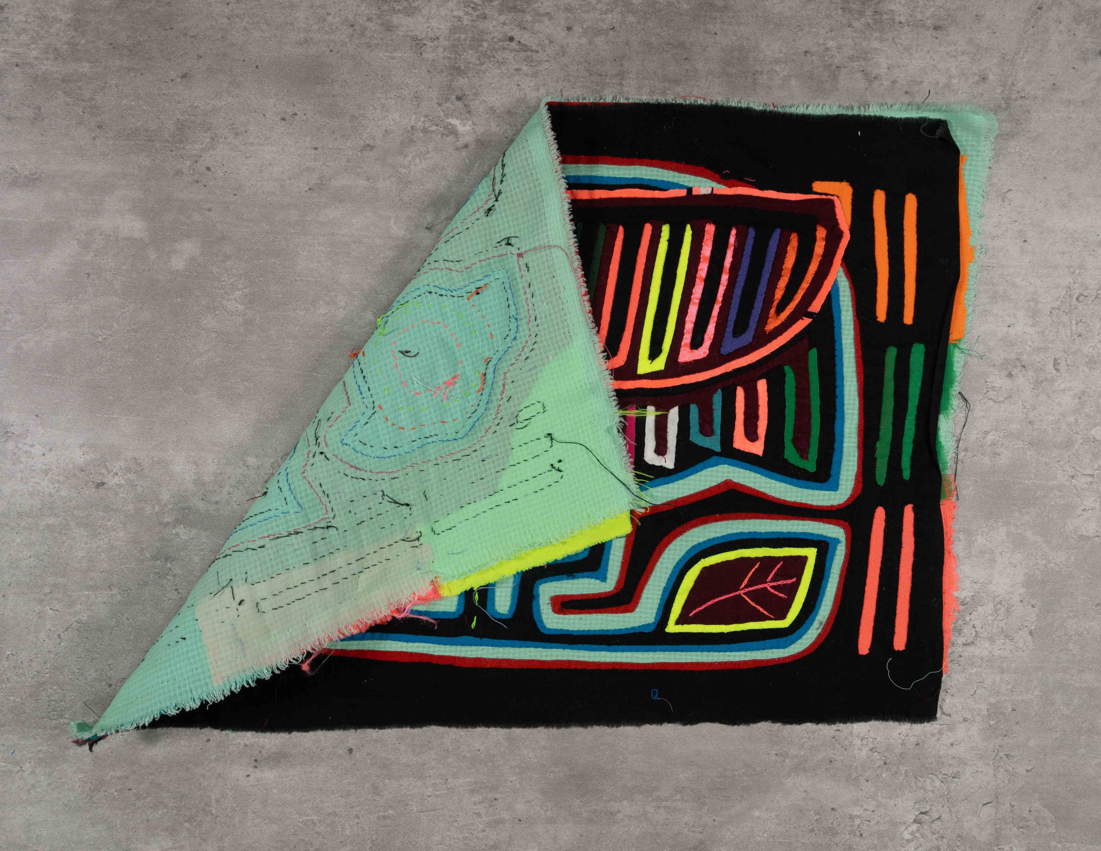 Black And Aqua Goonie Bird Mola