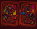 Maroon And Orange Puppy Dog Mola