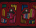 Black And Red Birdcage Mola