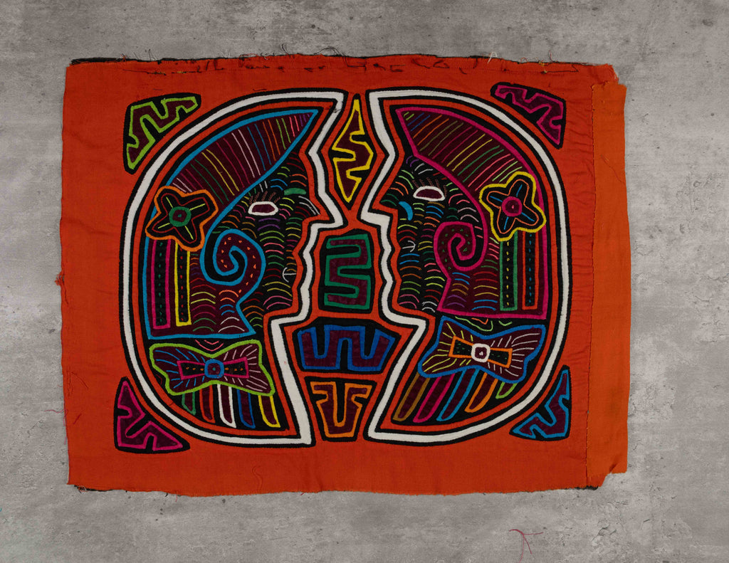 Orange And White Sun And Moon Mola