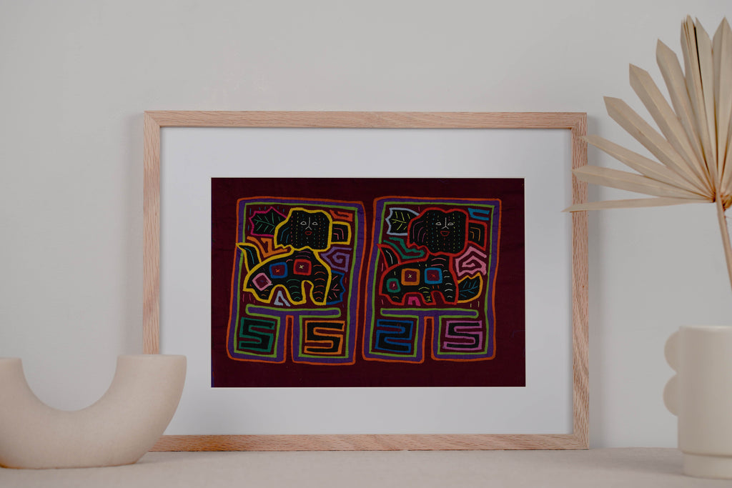 Red And Yellow Puppy Dog Mola