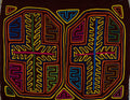 Maroon Orange And Yellow Palm Frond Mola