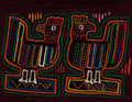 Burgundy Green And Orange King Of The Roost Mola