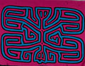 Pink And Aqua Critter From Outer Space Mola