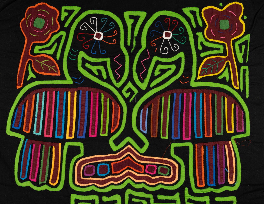 Black And Green Gossip Bird Mola