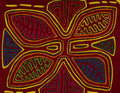 Red And Yellow Fancy Rainforest Jungle Bug Mola