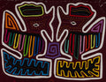Burgundy And White Princely Rascals Of the Jungle Mola