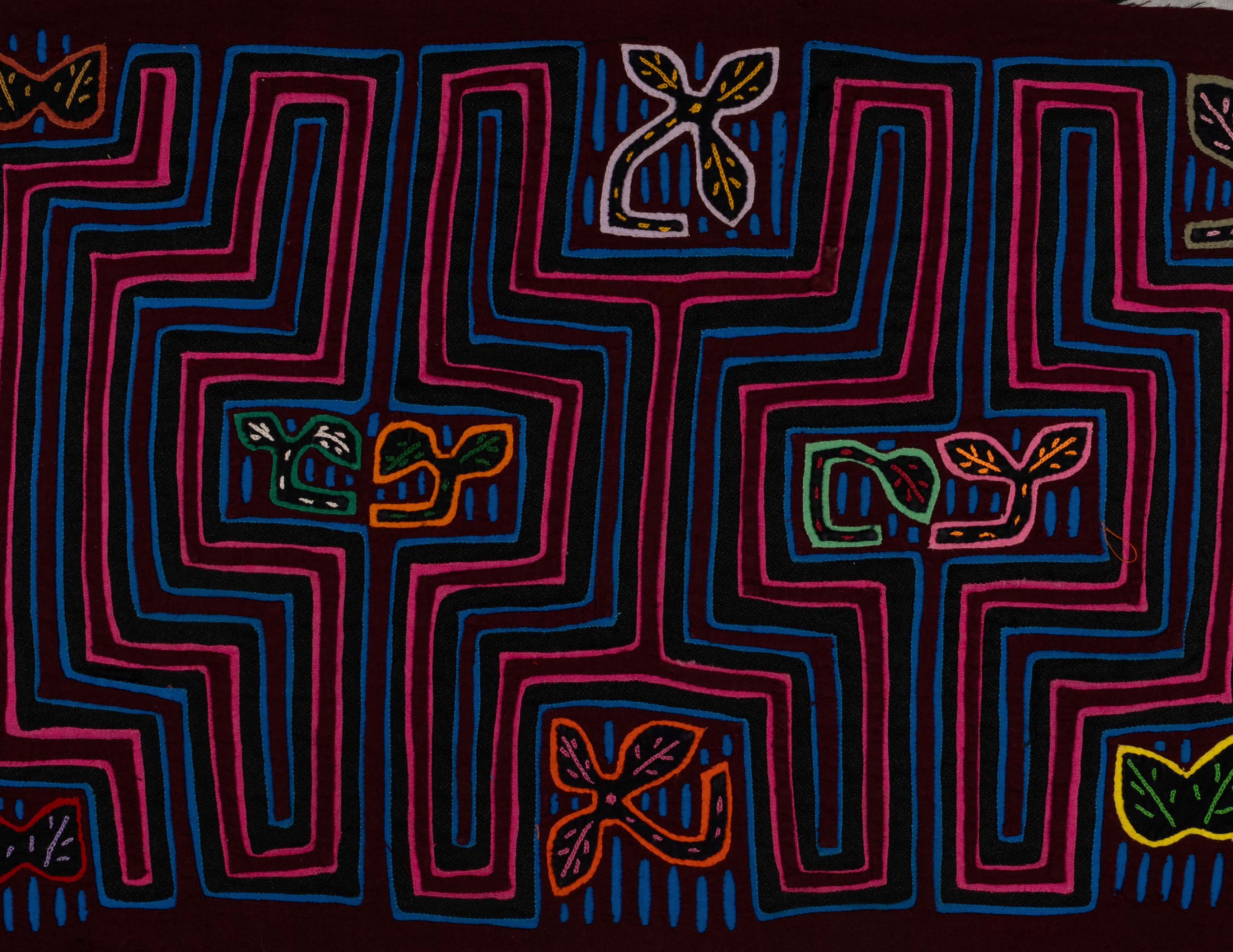 Blue And Pink Figments of Imagination Mola