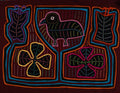 Wine Glass Full Of Feathers Mola