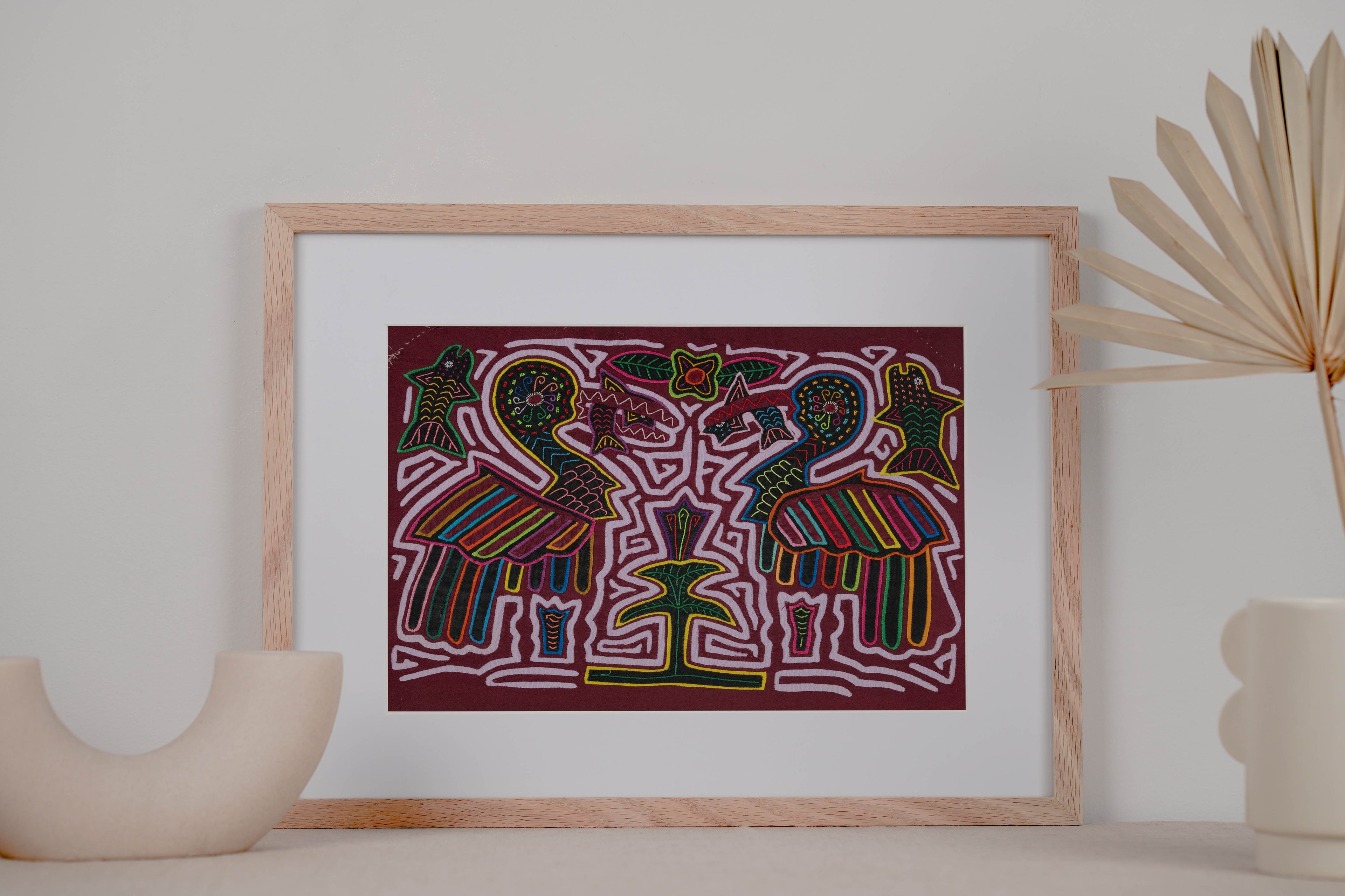 Burgundy And Purple Kingfisher With Fish Mola