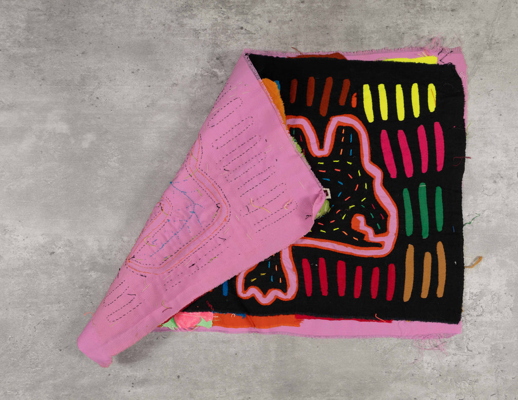 Black Red And Pink Dingo Dog Mola